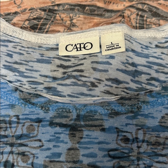 Boho Mandala Burnout Lightweight Womens Top - Picture 4 of 4